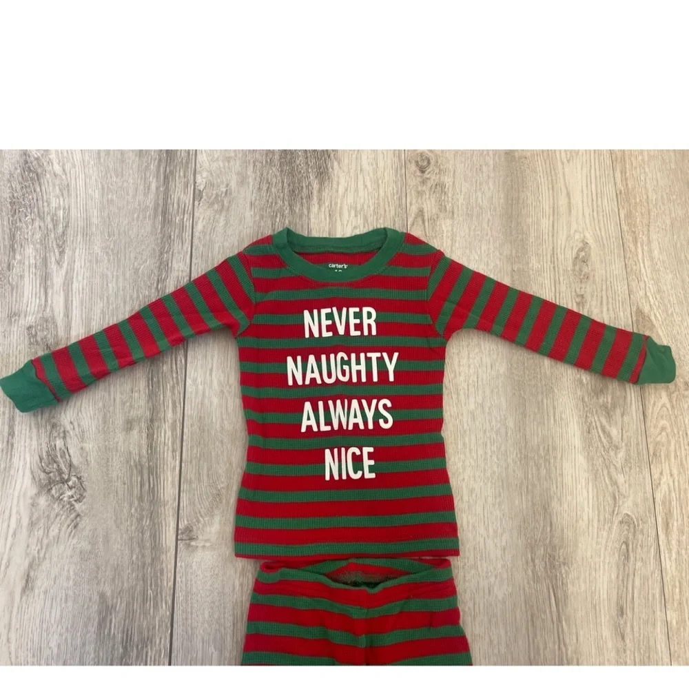 Carter's 12 Month Christmas Pajamas